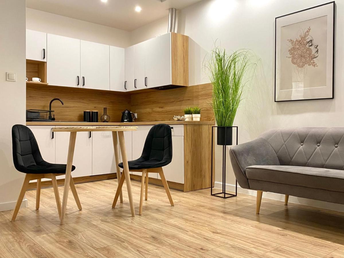 Nowoczesny Apartament W Dzierzoniowie - Parter - Balkon - Pokoj + Sypialnia Экстерьер фото